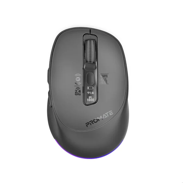 Promate Blix-3M Triple-Mode Rechargeable Mouse
