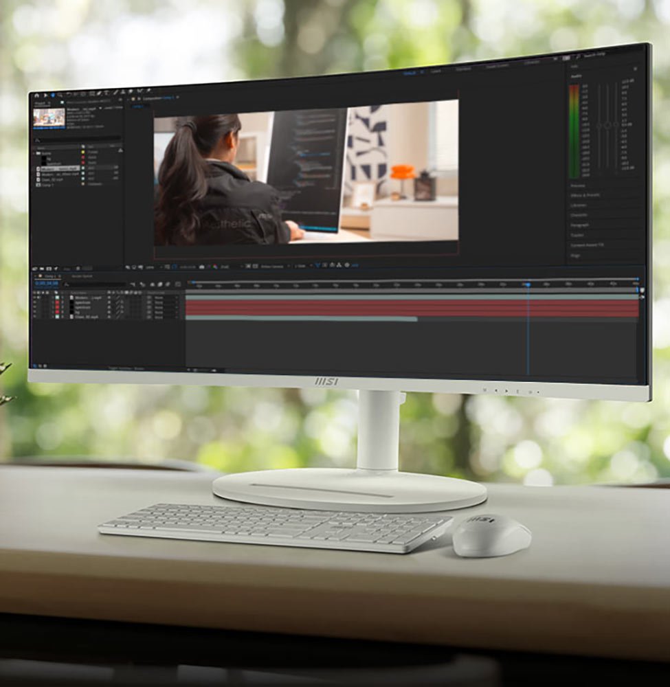 MSI Modern MD342CQPW 34 Inch Monitor