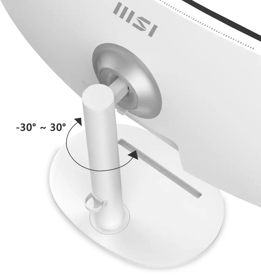 MSI Modern MD342CQPW 34 Inch Monitor - Image 4